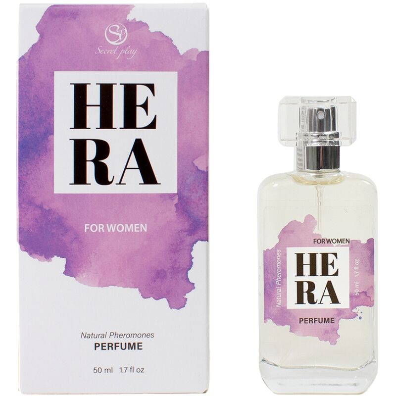 SECRETPLAY – HERA PERFUME NATURAL FEROMONAS SPRAY PARA MUJER 50 ML