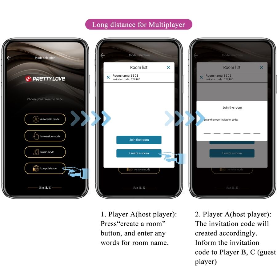 PRETTY LOVE - LEVIATHAN VIBRADOR CONTROLADO POR APP MORADO - Imagen 11