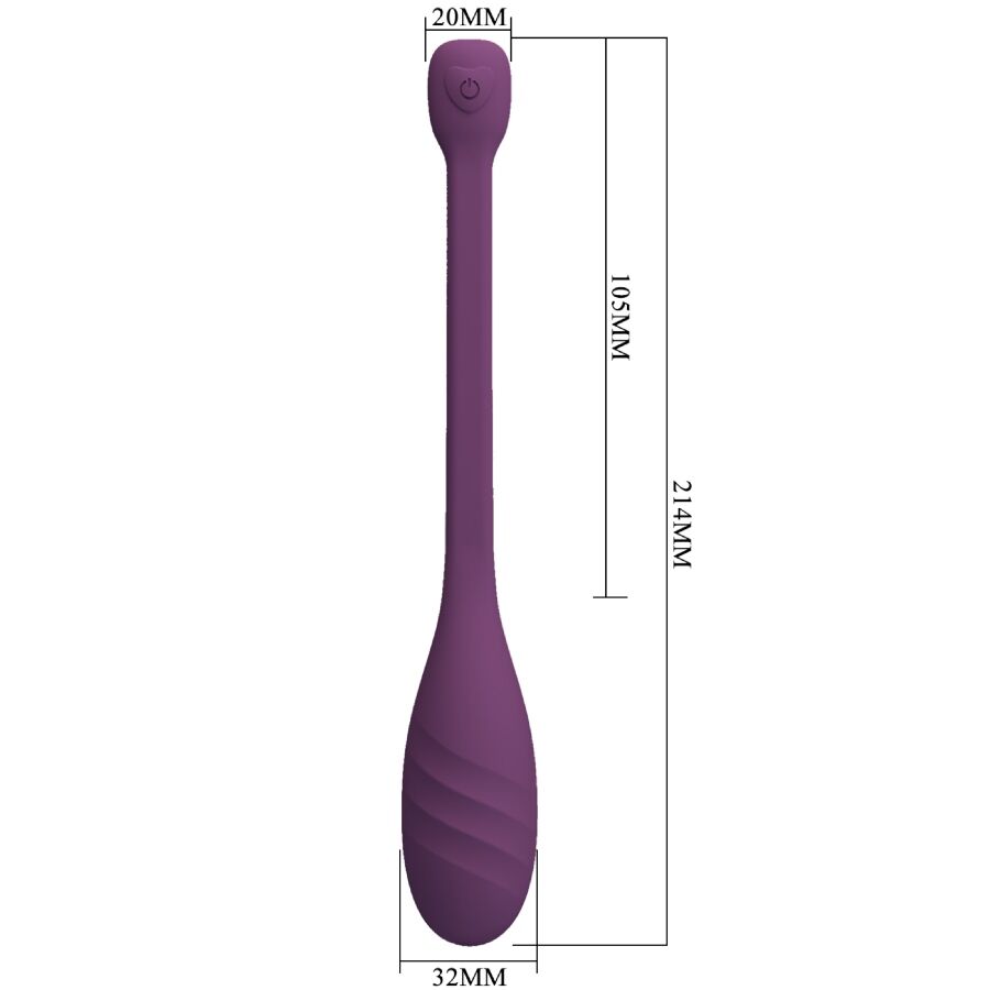 PRETTY LOVE - LEVIATHAN VIBRADOR CONTROLADO POR APP MORADO - Imagen 18