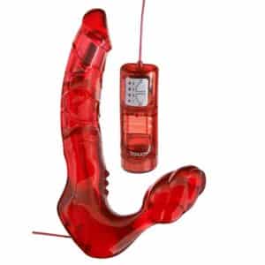 Toyjoy – Arnés Doble Penetración Sin Correas Con Vibrador