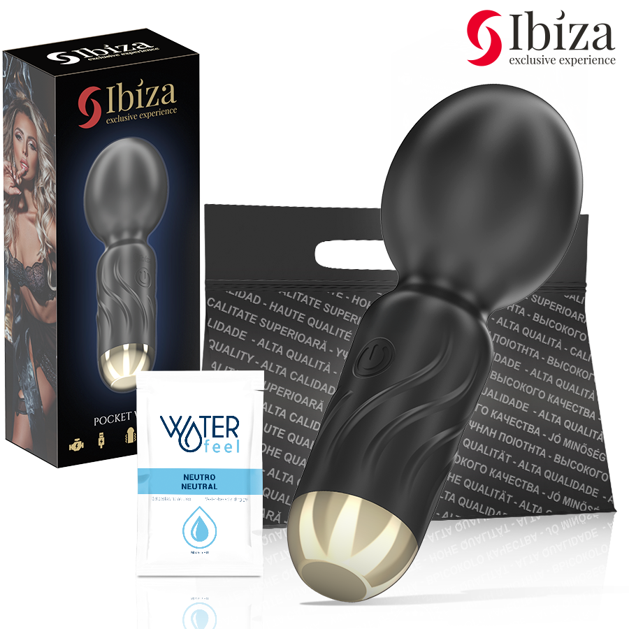 IBIZA – VIBRADOR MASAJEADOR WAND DE BOLSILLO