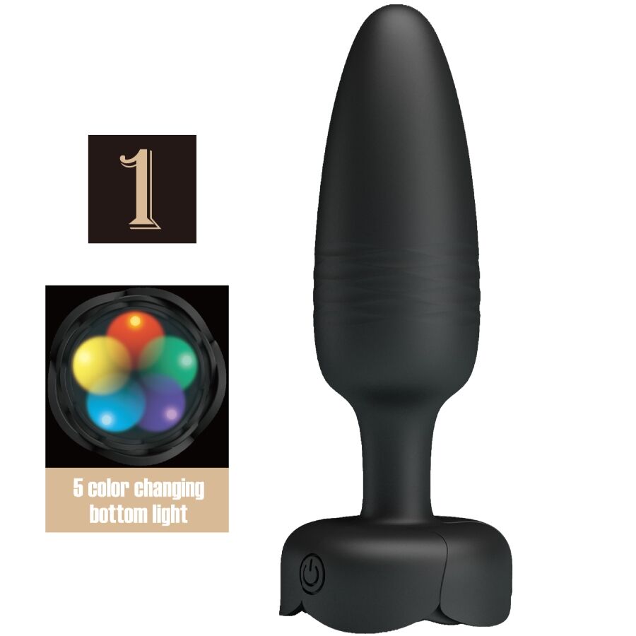 PRETTY LOVE – TARION PLUG ANAL CON LUZ LED 12.5 CM