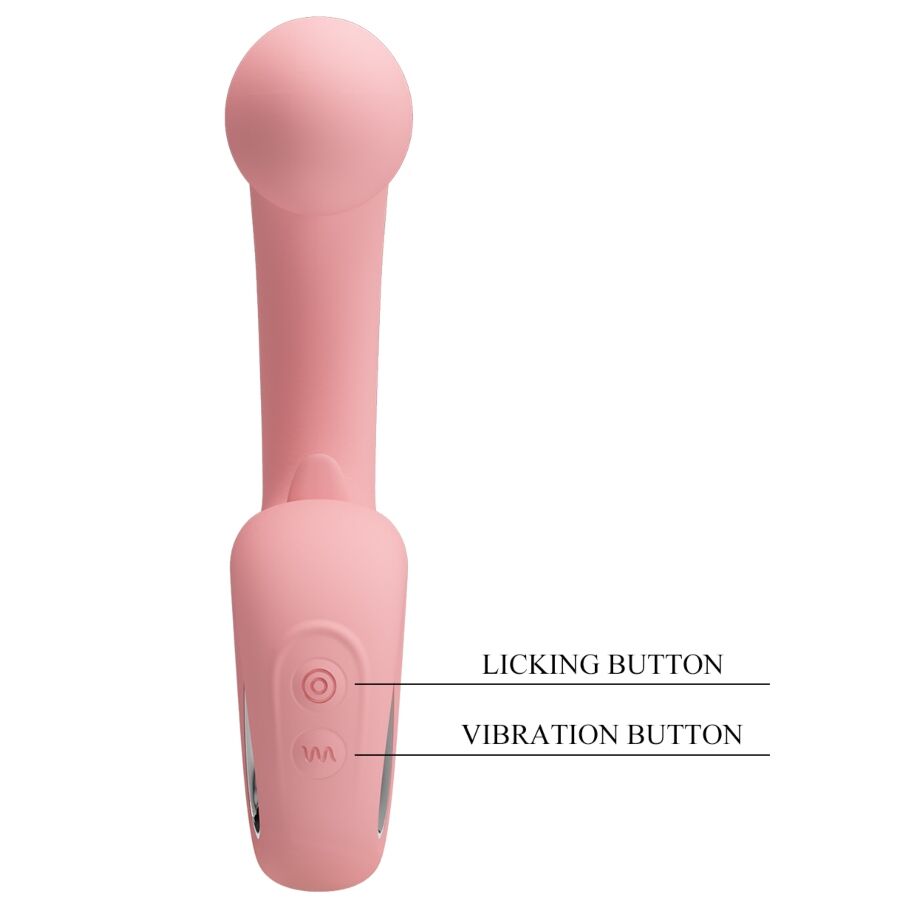 PRETTY LOVE - ERYNNYES VIBRADOR PUNTO G + ESTIMULADOR CLÍTORIS 10 VIBRACIONES ROSA - Imagen 10
