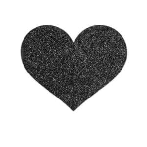 Bijoux – Indiscrets Pezoneras Flash Corazón Negro