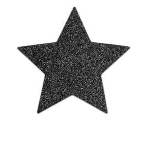 Bijoux – Indiscrets Pezoneras Flash Estrella Negro