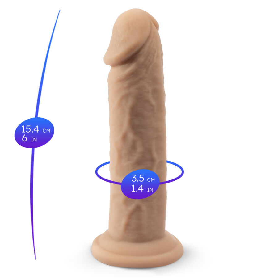 SILEXD – PENE REALÍSTICO MODELO 2 SILICONA PREMIUM TERMOREACTIVO 15.4 CM