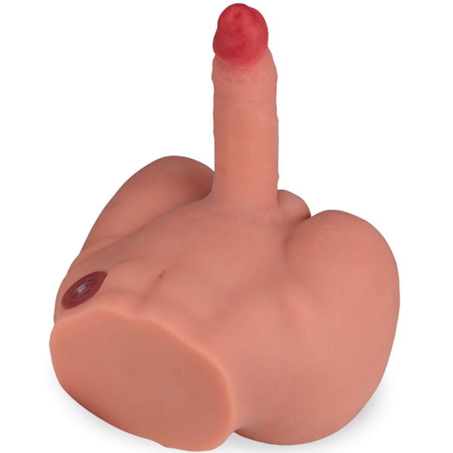 XISE - FREDERICO MASTURBADOR DILDO REALÍSTICO POSICIÓN FRONTAL CON THRUSTING 15 CM - Imagen 2