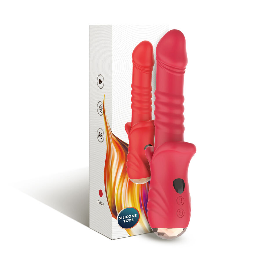 ARMONY – DILDO VIBRADOR ESTIMULADOR PUNTO A ROJO