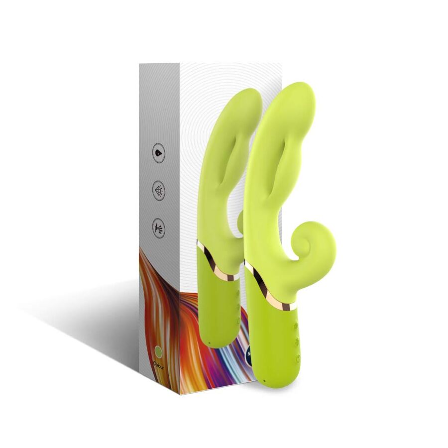 ARMONY – VIBRADOR ESTIMULADOR PUNTO A INFLABLE VERDE