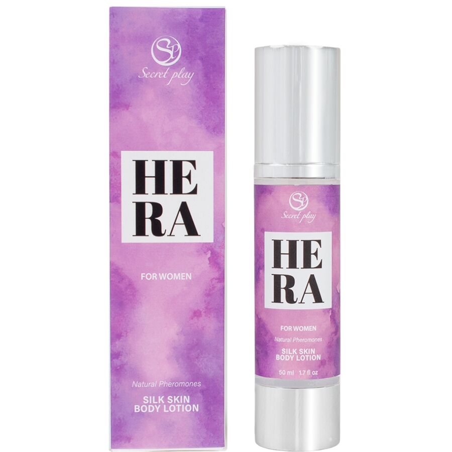 SECRETPLAY – HERA LOCIÓN PIEL DE SEDA PARA MUJERES 50 ML