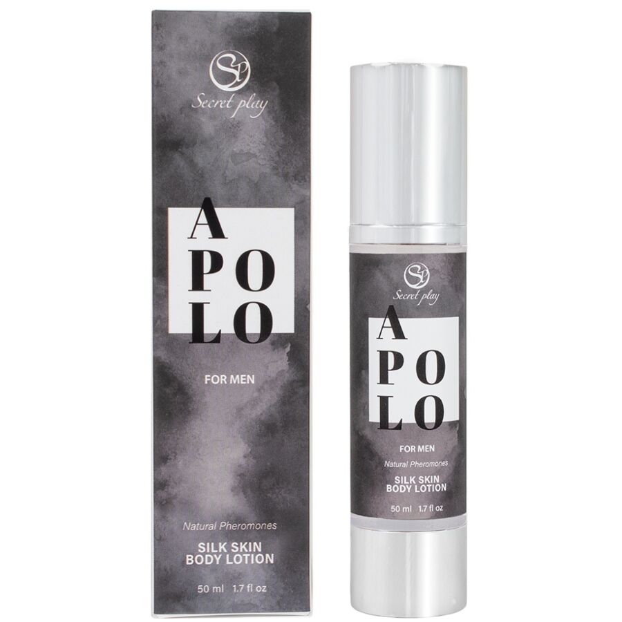 SECRETPLAY – APOLO LOCIÓN PIEL DE SEDA PARA HOMBRES 50 ML