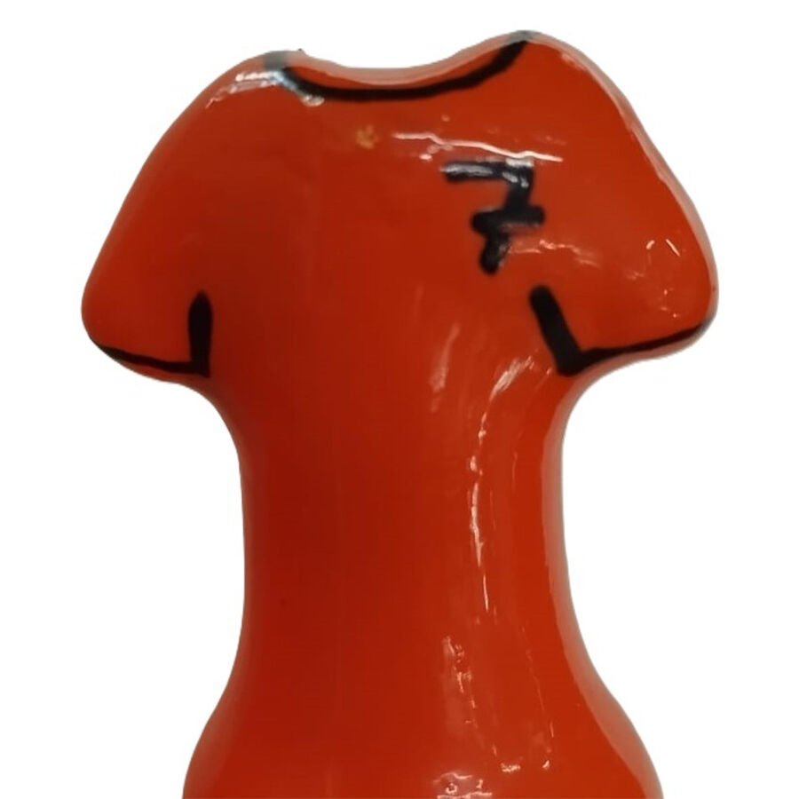 CONDOMERIE – PRESERVATIVO DECORATIVO PINTADO A MANO CAMISA NARANJA
