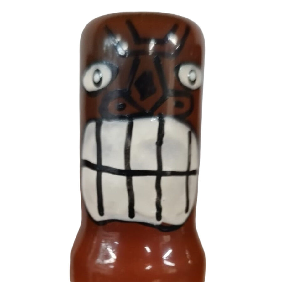 CONDOMERIE – PRESERVATIVO DECORATIVO PINTADO A MANO TOTEM TIKI-FRIKI-02