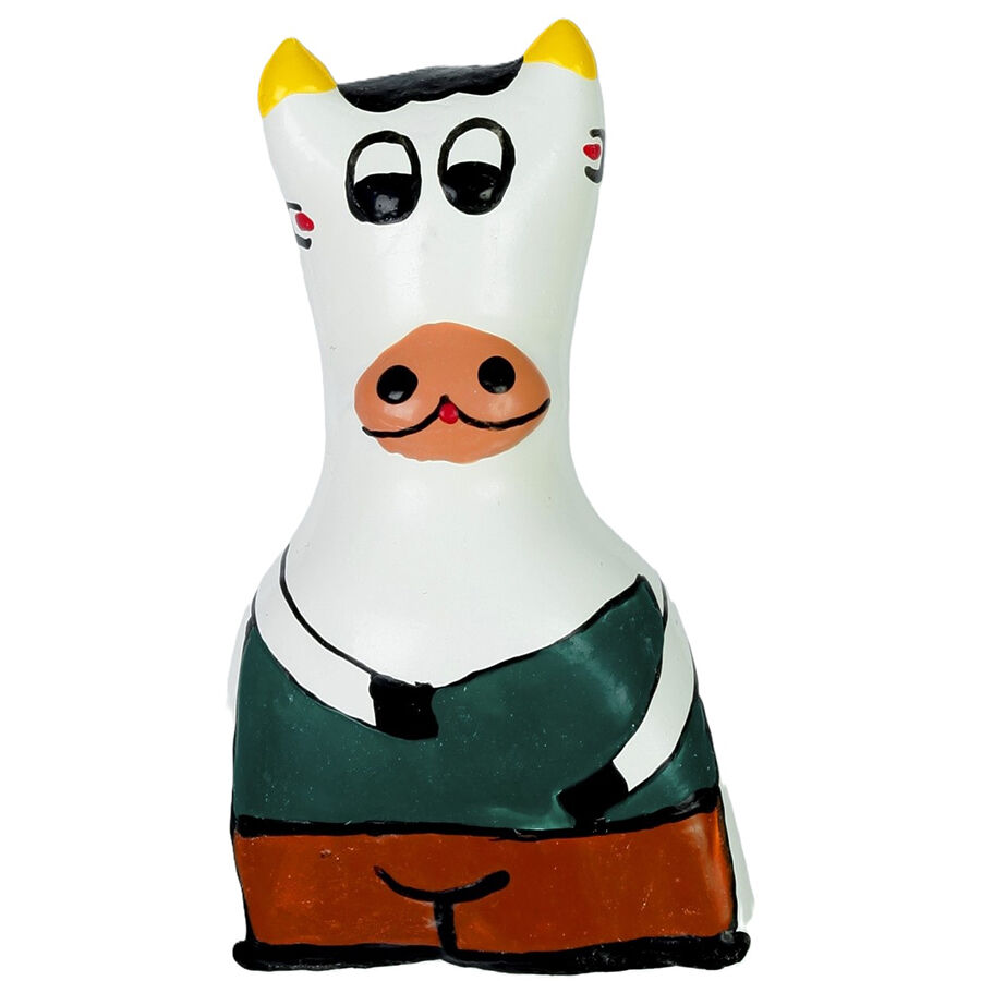 CONDOMERIE – PRESERVATIVO DECORATIVO PINTADO A MANO VACA MODELO XL