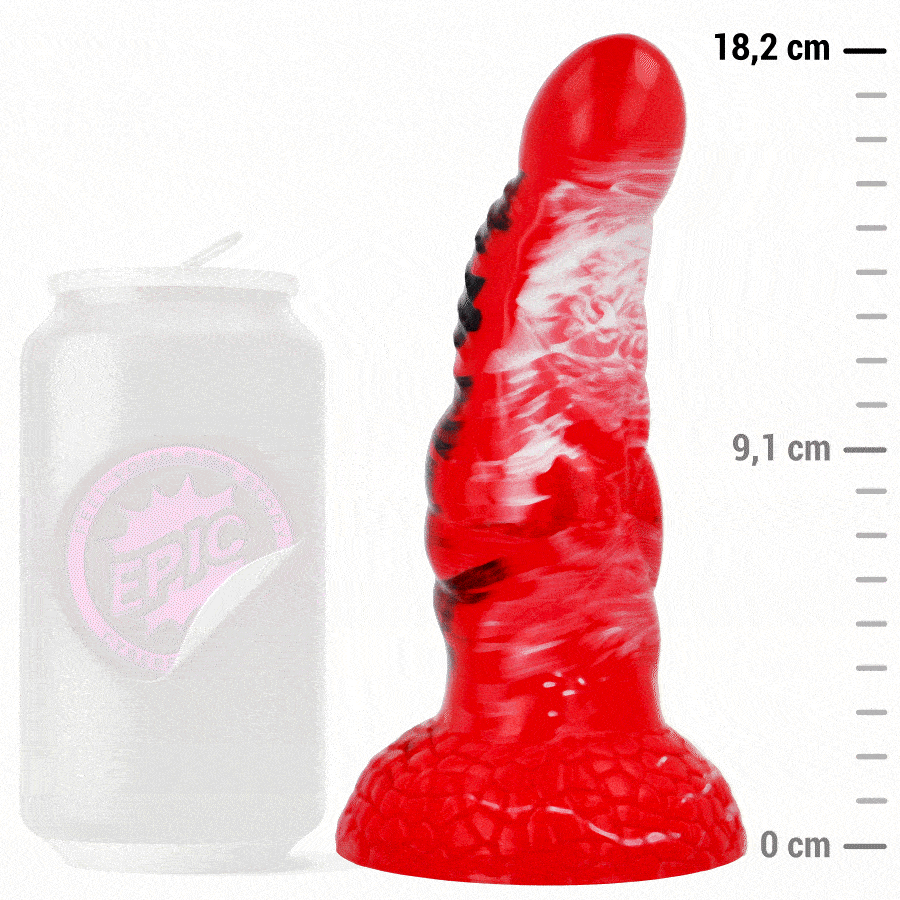 EPIC – AGNIS DILDO FUEGO CARMESÍ