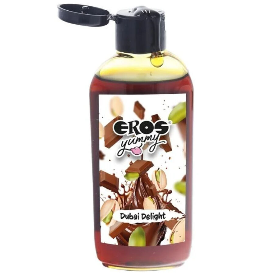 EROS – LUBRICANTE YUMMY DUBAI DELIGHT PISTACHO Y CHOCOLATE 100 ML