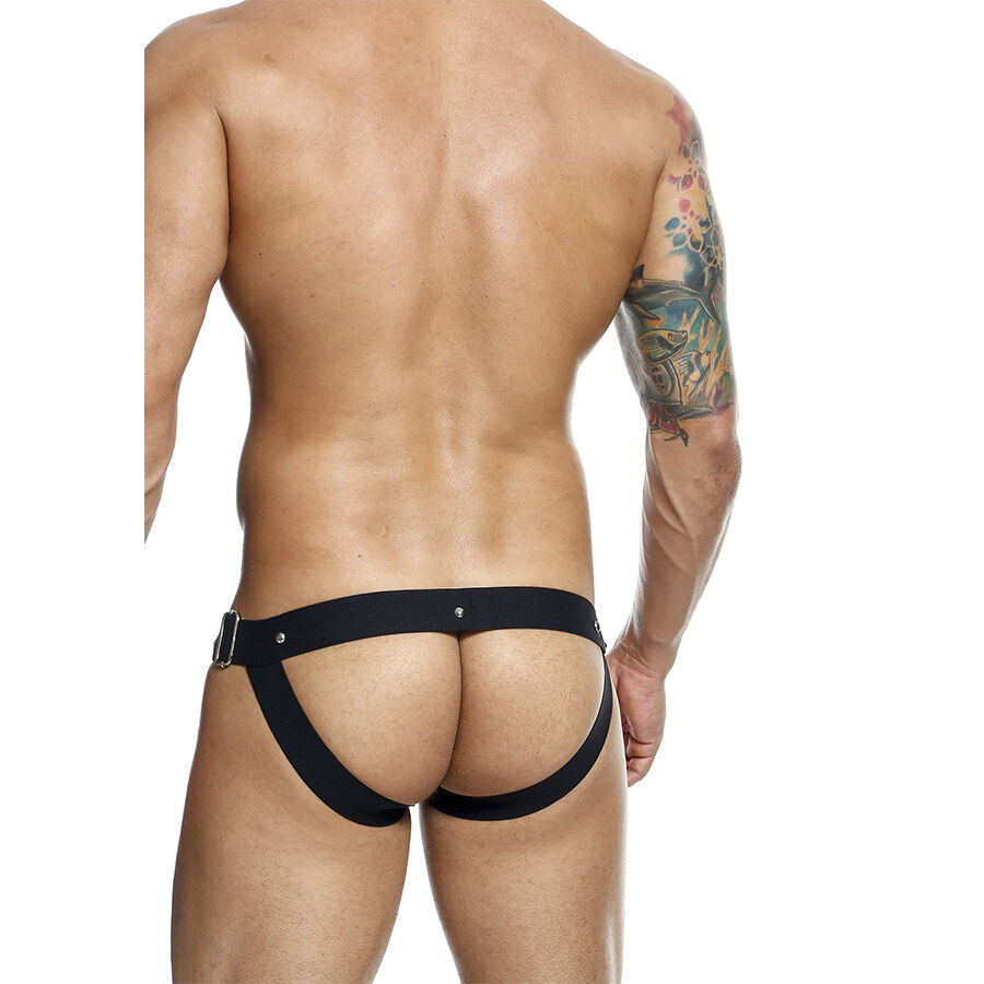 MOB - DNGEON JOCKSTRAP NEGRO A PRESIÓN TALLA ÚNICA - Imagen 6