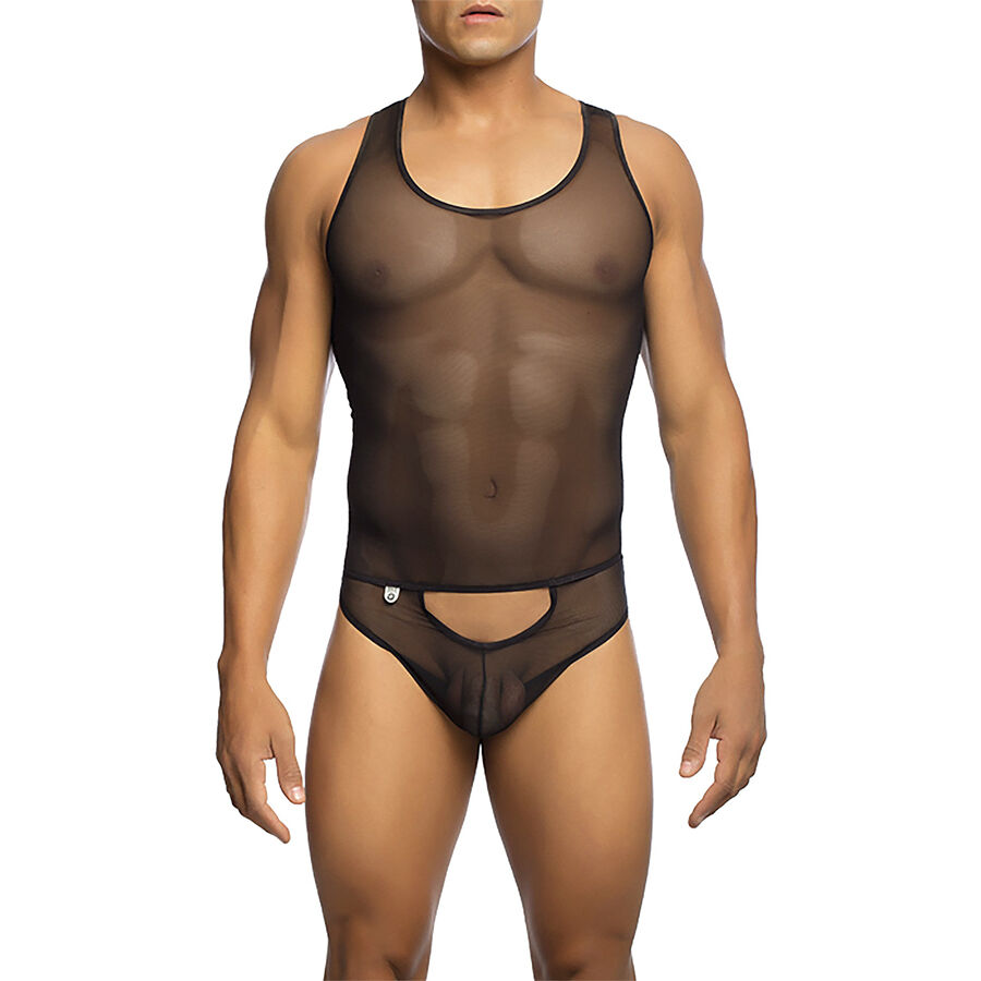 MOB – BODYSHEER TRANSPARTE NEGRO TALLA S/M