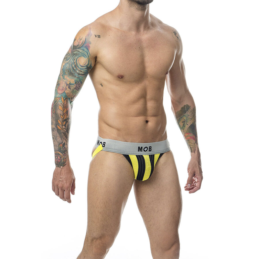 MOB - JOCK CLASICO STRIPE AMARILLO TALLA S - Imagen 6