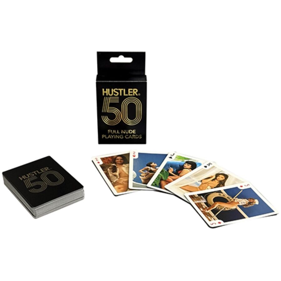KHEPER GAMES – HUSTLER 50 JUEGO DE CARTAS AL DESNUDO