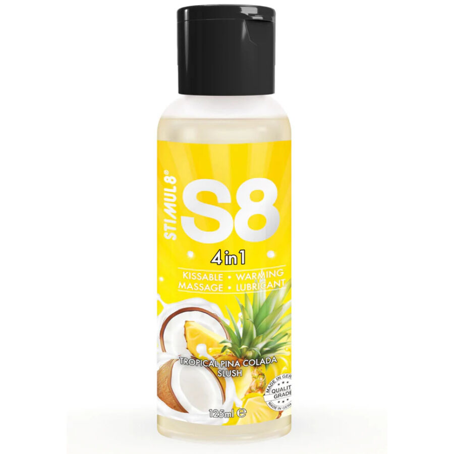 STIMUL8 – S8 4 EN 1 LUBRICANTE POSTRE PIÑA COLADA 125 ML
