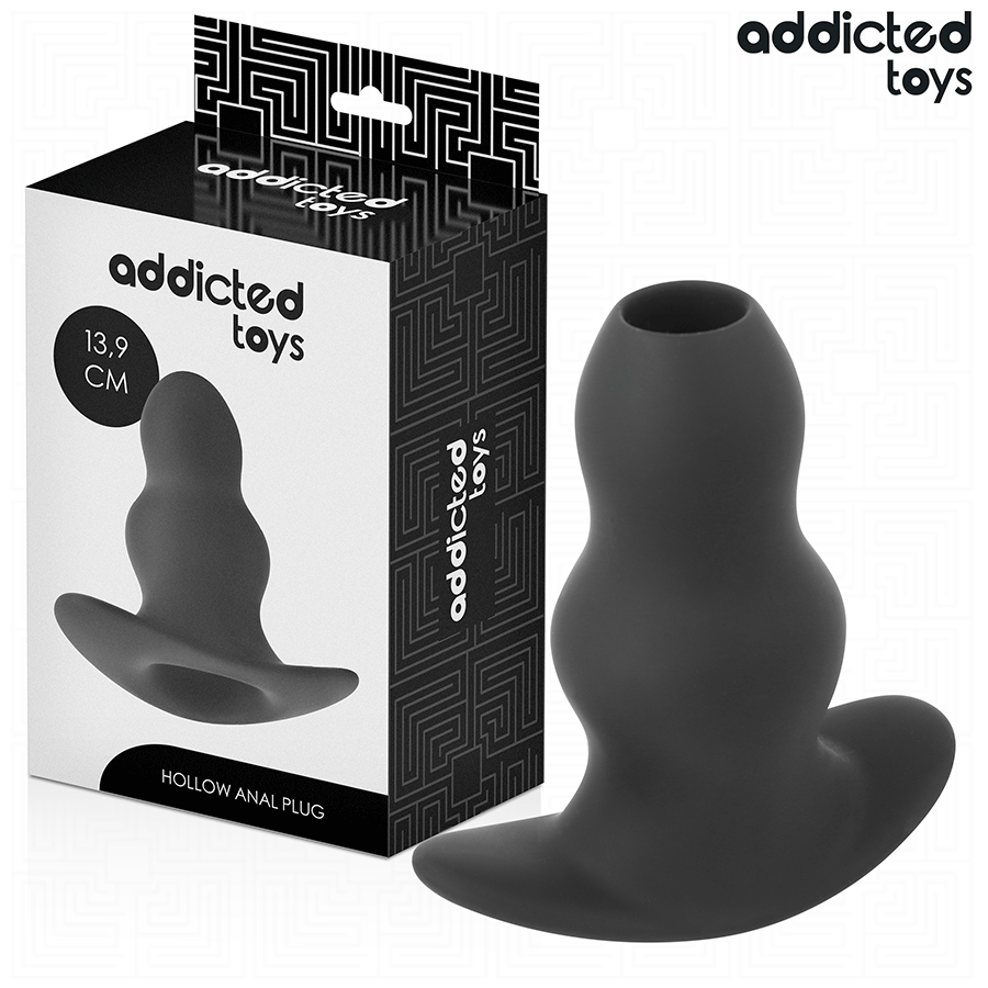 ADDICTED TOYS – PLUG ANAL HUECO SILICONA TALLA XL 13,9 CM