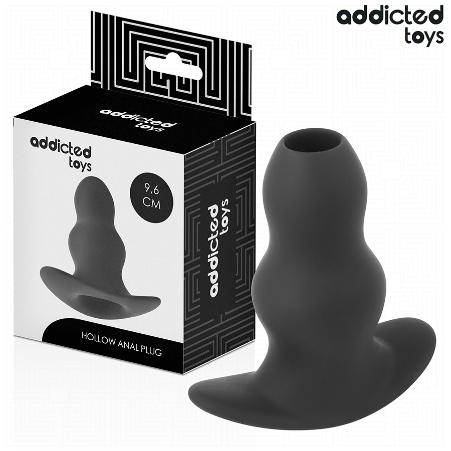 ADDICTED TOYS – PLUG ANAL HUECO SILICONA TALLA M 9,6 CM