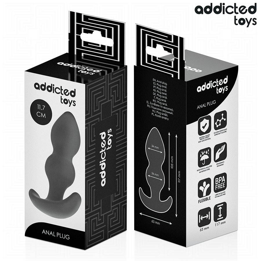 ADDICTED TOYS - PLUG ANAL SILICONA TALLA L 11,7 CM - Imagen 7