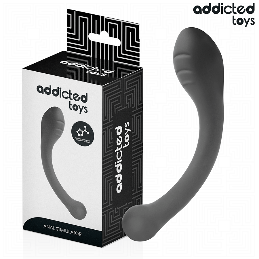 ADDICTED TOYS – ESTIMULADOR ANAL DOBLE SILICONA 18 CM