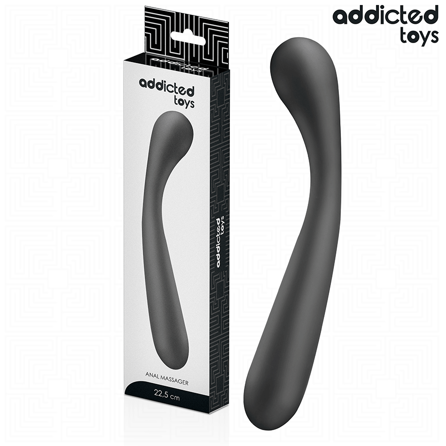 ADDICTED TOYS – MASAJEADOR ANAL DOBLE SILICONA 22,5 CM