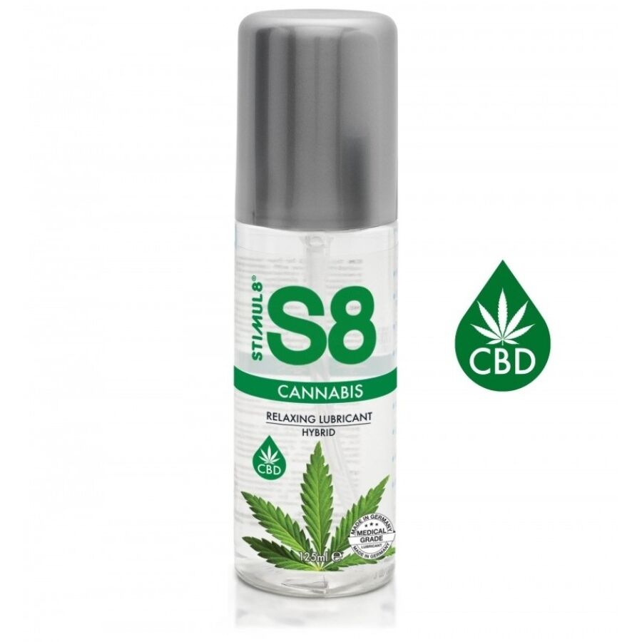 STIMUL8 – S8 LUBRICANTE HÍBRIDO CANNABIS 125 ML
