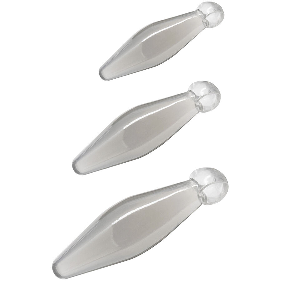 TOYJOY – ANAL PLAY RIMMER DE DEDO 3 PIEZAS TRANSPARENTE