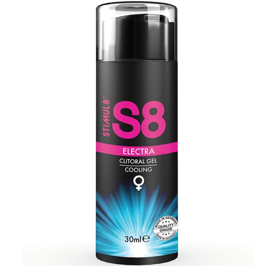 STIMUL8 – S8 ELECTRA GEL ESTIMULADOR DE CLÍTORIS EFECTO FRÍO 30 ML