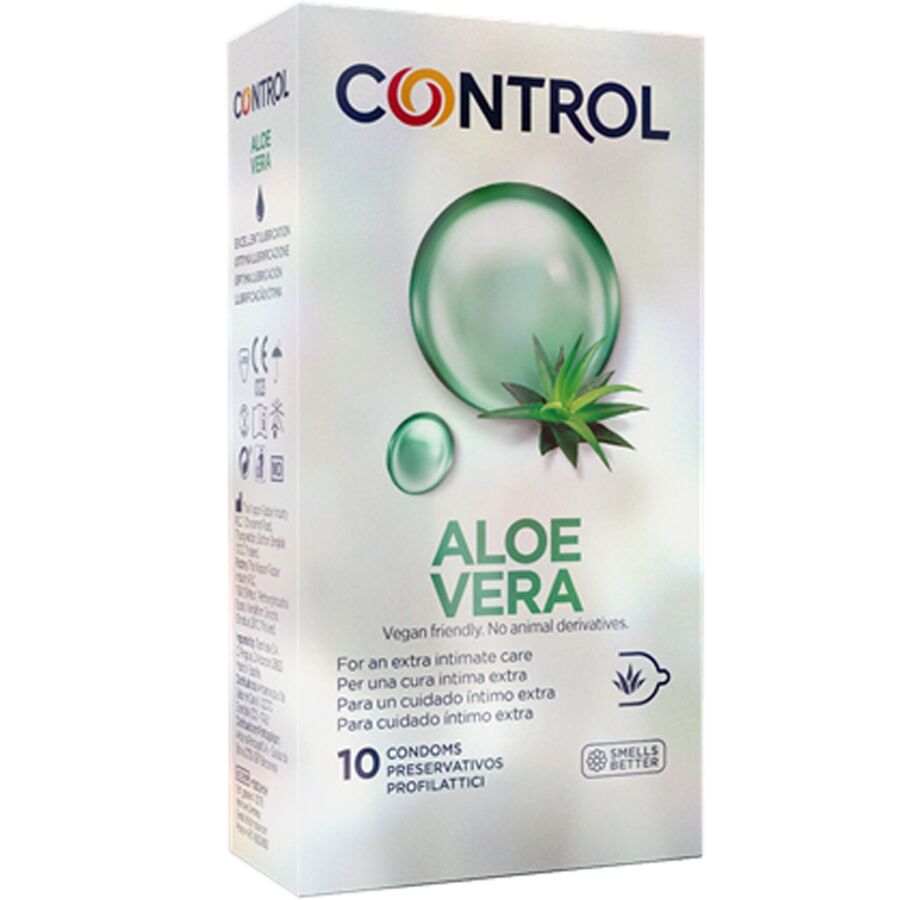 CONTROL – PRESERVATIVOS CON ALOE VERA 10 UNIDADES