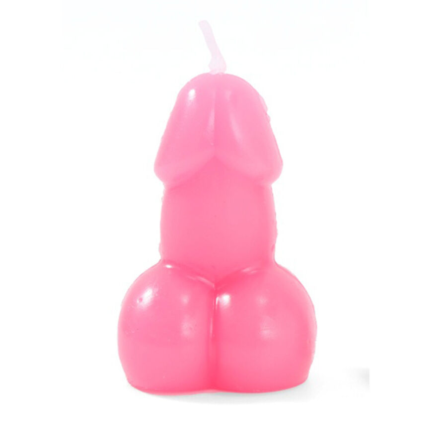 DIABLO PICANTE – VELA CON FORMA DE PENE COLOR FUCSIA