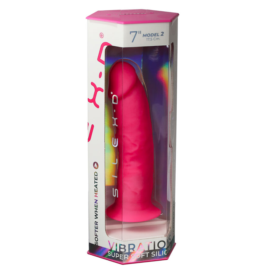 SILEXD - PENE REALÍSTICO MODELO 2 ROSA + CONTROL REMOTO LRS 17 CM - Imagen 7