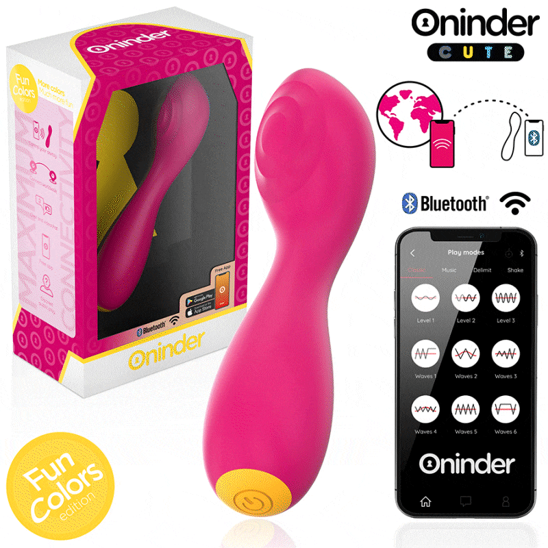 ONINDER CUTE – LOVE BUDDY MASTER VIBRADOR PUNTO G – APP MUNDIAL GRATUITA