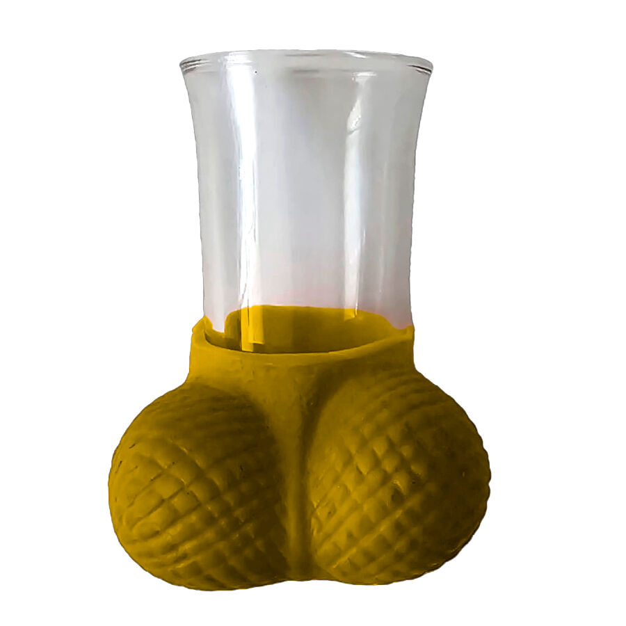 DIABLO PICANTE – VASO DE CHUPITOS DORADO