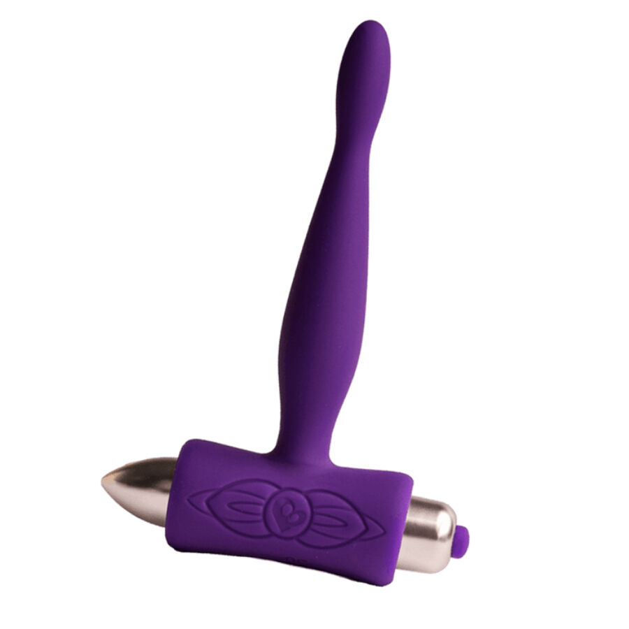 ROCKS- OFF – PETITE SENSATIONS TEAZER PLUG ANAL VIBRADOR MORADO