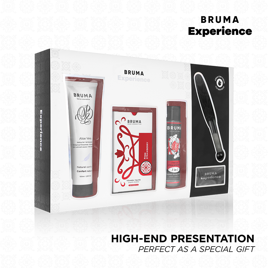 BRUMA XPERIENCE – KIT TENTACIÓN DULCE FRESA VIBRO-ORGÁSMICA