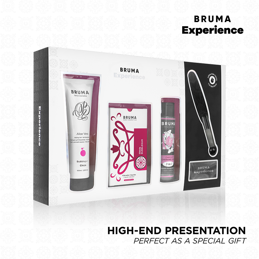 BRUMA XPERIENCE – KIT TENTACIÓN DULCE CHICLE VIBRO-ORGÁSMICA