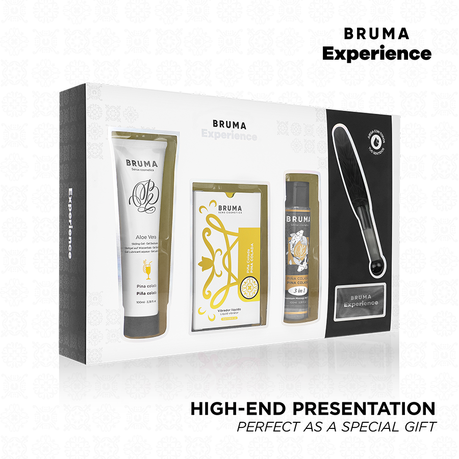 BRUMA XPERIENCE – KIT TENTACIÓN DULCE PIÑA COLADA VIBRO-ORGÁSMICA