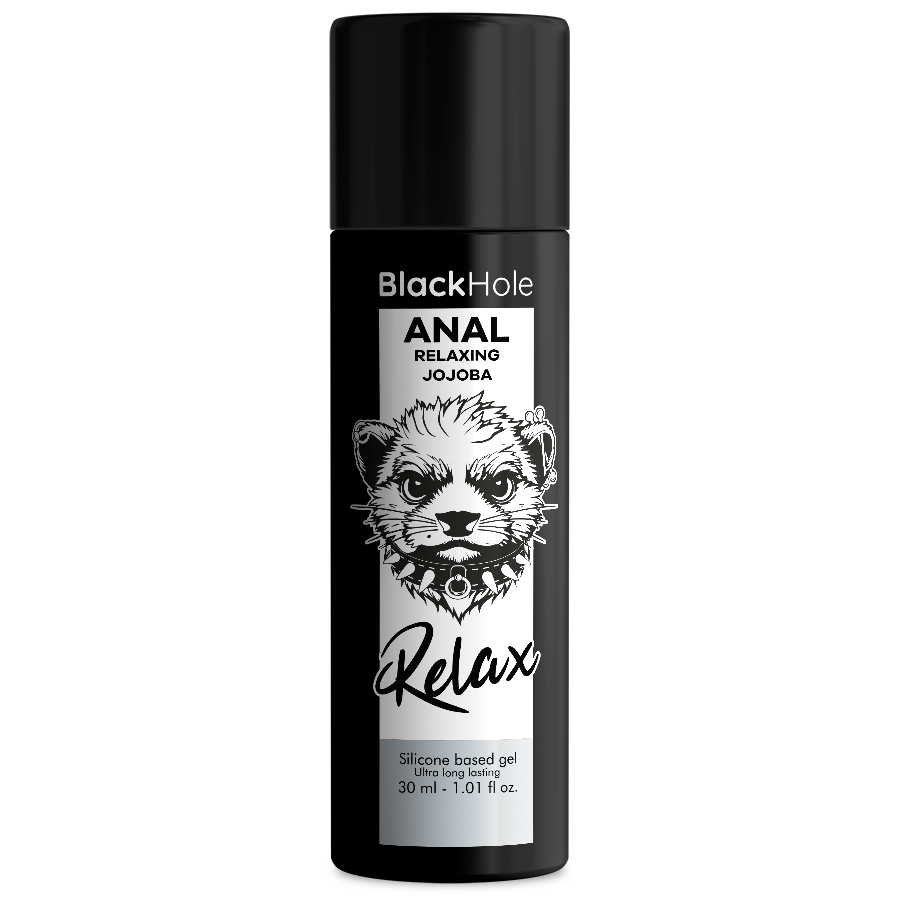 BLACK HOLE – ANAL RELAXING CON JOJOBA BASE SILICONA 30 ML