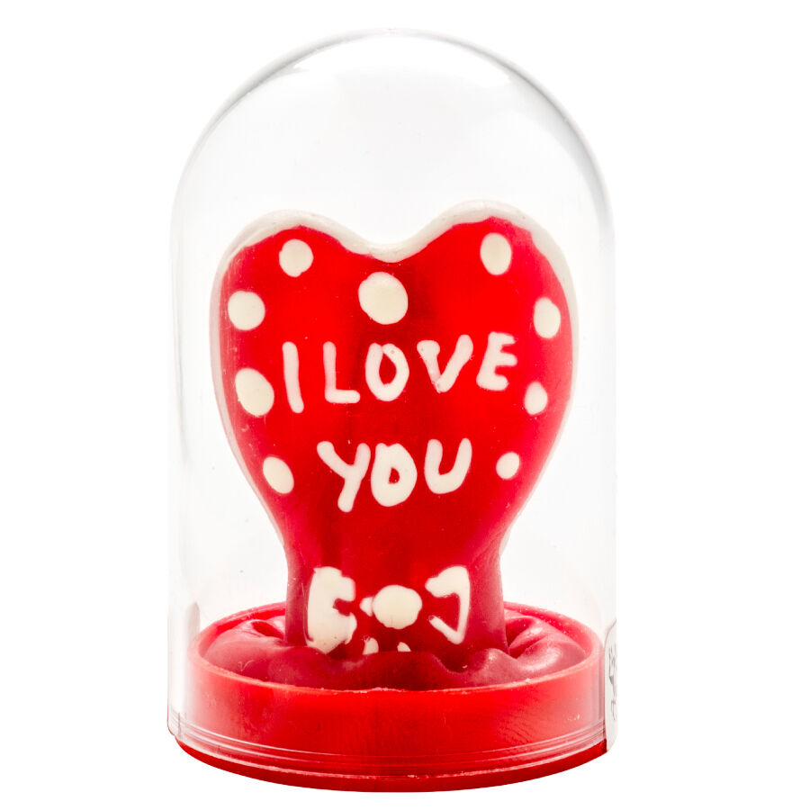 CONDOMERIE – PRESERVATIVO DECORATIVO PINTADO A MANO CORAZÓN – TE AMO MODELO 1
