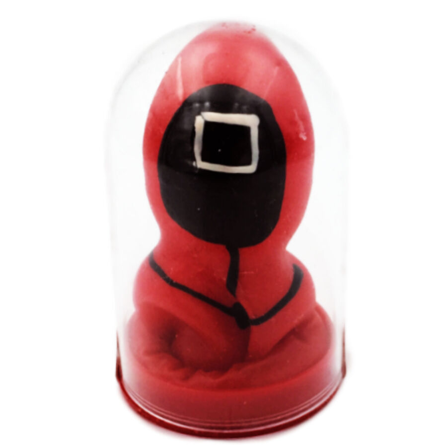 CONDOMERIE – PRESERVATIVO DECORATIVO PINTADO A MANO CUADRADO