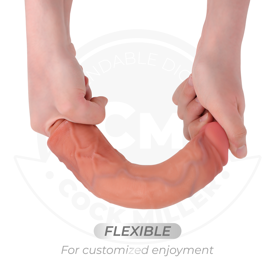 COCK MILLER - DILDO HIPERREALÍSTICO VIBRACIÓN CON CONTROL REMOTO 20,5 CM - Imagen 8