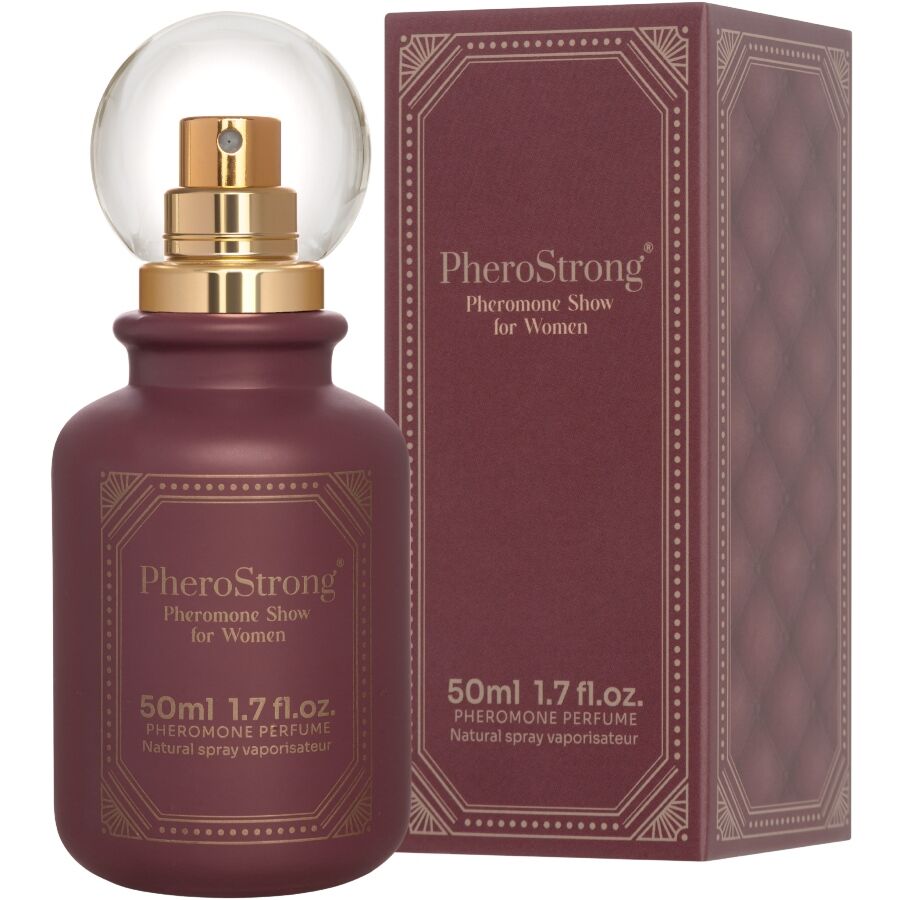 PHEROSTRONG – PERFUME CON FEROMONAS SHOW PARA MUJER 50 ML