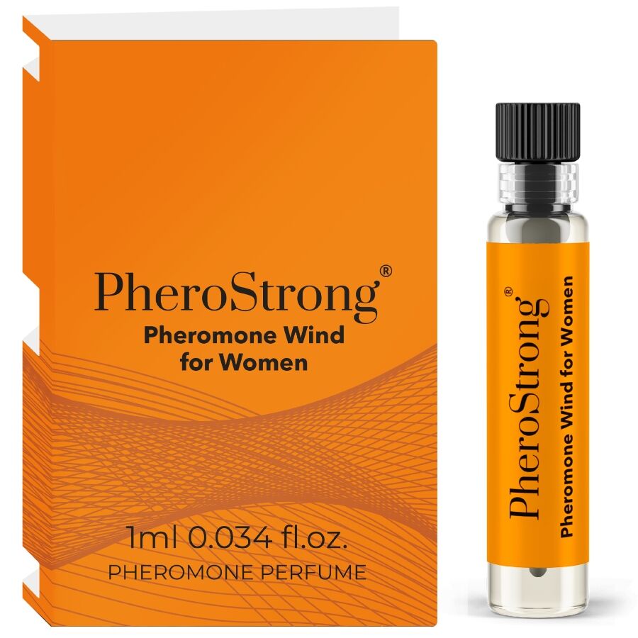 PHEROSTRONG – PERFUME CON FEROMONAS WIND PARA MUJER 1 ML
