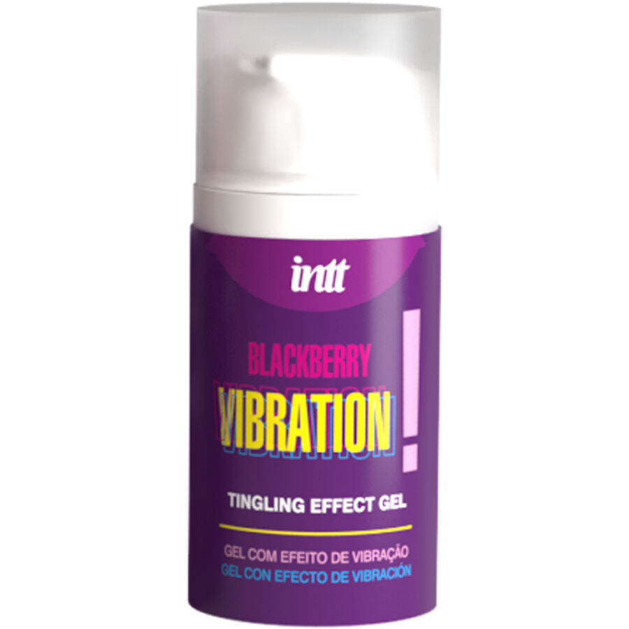 INTT RELEASES – GEL VIBRADOR LÍQUIDO SABOR MORA 15 ML