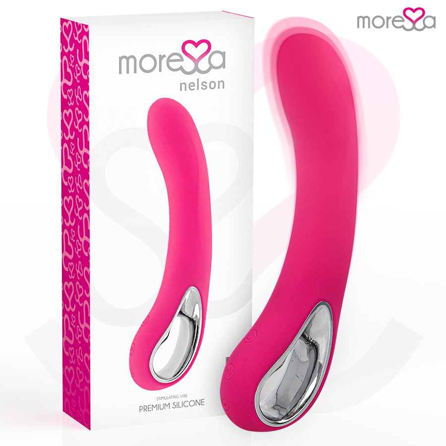 MORESSA – NELSON MASAJEADOR PUNTO G PREMIUM SILICONE RECARGABLE